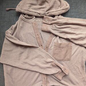 American Eagle Button Down Hoodie